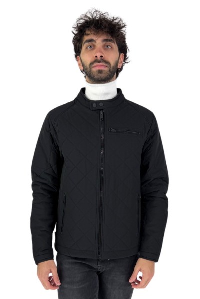 Guy giubbino in tessuto tecnico con collo coreano Special320-710 m48202 — 805219040071643_1