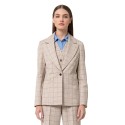 Fracomina blazer regular monopetto a quadri fs24wj2009w757n4 [a0b19742]
