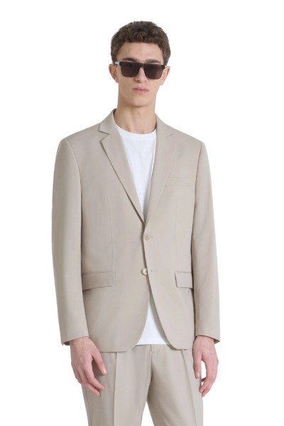Antony Morato giacca regular in misto viscosa Cora mmjs00053-fa600140 [895518f5]