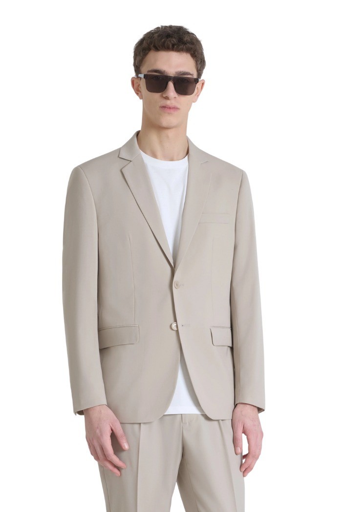 Antony Morato giacca regular in misto viscosa Cora mmjs00053-fa600140 [895518f5]