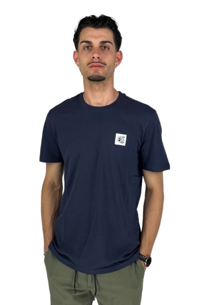 Lumberjack t-shirt in jersey con stampa box logo cm60343-074 [a716b9d0]