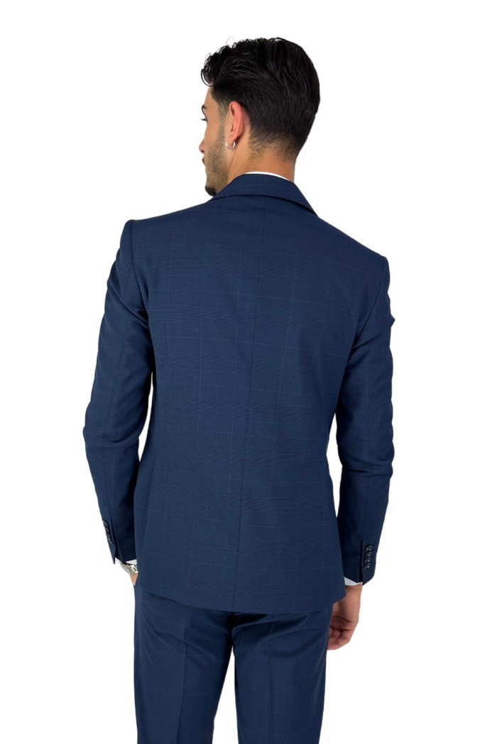 Privat Fashion abito monopetto da uomo a quadri Polinesia-ab7250/q [02920957]
