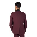 Privat Fashion abito monopetto con dettagli in raso Teneriferaso ab-212 [d6cb1bcf]