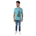 Guy t-shirt da uomo in jersey di cotone con stampa Cabrio953-jr m48850 [6df2385c]