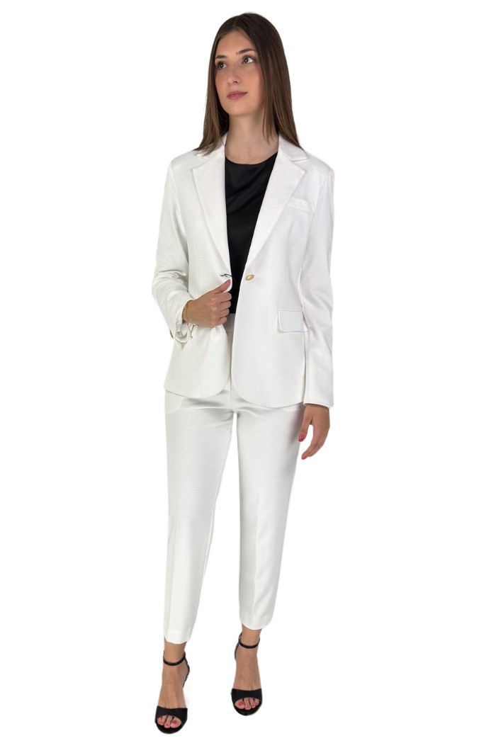 Markup pantalone jogger in tessuto punto roma mw865108 [75dd4d6e]