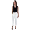 Markup pantalone slim fit in cady a tinta unita mw865142 [ede5c519]