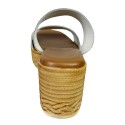 MNG Collection sandalo da donna in pelle con doppia fascia 6233 [535c8fb8]