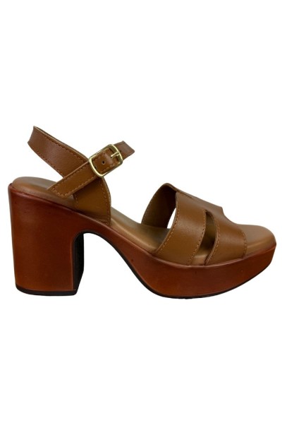 MNG Collection sandalo da donna in pelle con tacco alto 9356 [3b86aa0b]