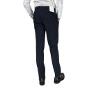Markup pantalone gessato in poliviscosa mk895150 [bad35297]