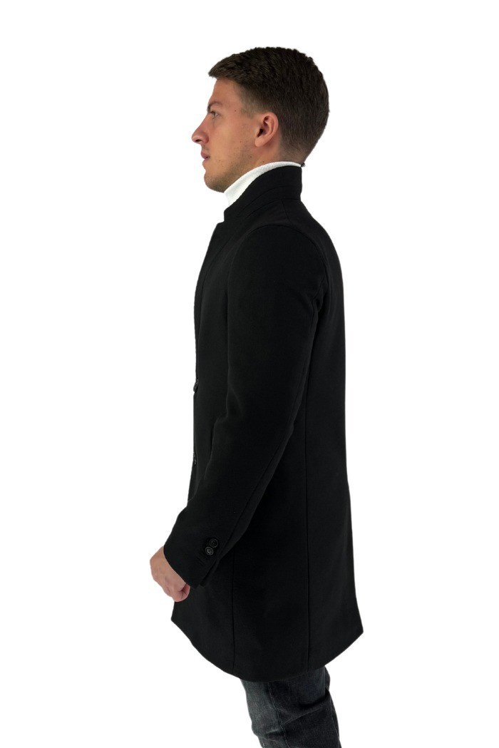 Privat Fashion cappotto monopetto in poliviscosa Morf-mcp738 [21b578a7]