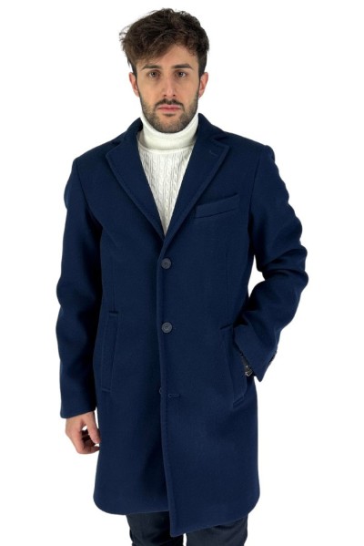 Two-Bi cappotto con petto a lancia Capp206 [427b920c]