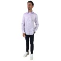 Paul Matthew camicia da uomo microlavorata in cotone ci2-1324 [73974b61]
