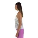Dairesy top in raso con effetto collo a cravatta ss24d0454 [0de52f62]