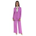 Dairesy top in raso con effetto collo a cravatta ss24d0454 [bfa8a978]