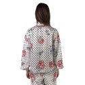 Maidoma blusa a fantasia con maniche a kimono pe25f527/bl2047 [521b6fc3]