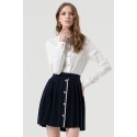 Fracomina gonna slim mini in maglia fr25wg4008k45601 [6d075422]