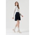 Fracomina gonna slim mini in maglia fr25wg4008k45601 [066c9135]