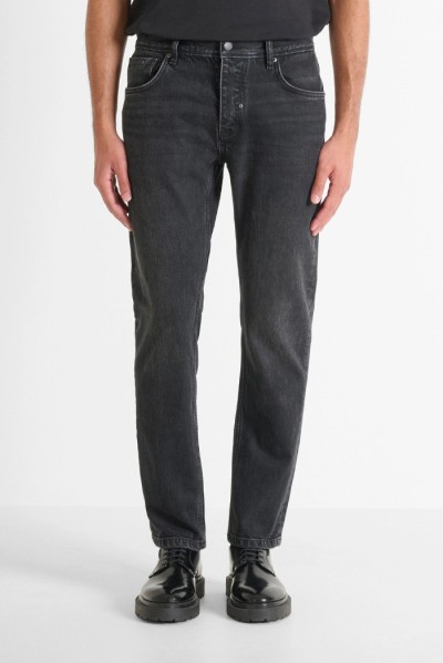 Antony Morato jeans slim straight in denim nero Cleve mmdt00267-fa750369-w02151 — 805219040076051_1