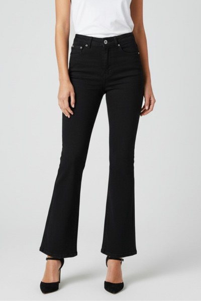 Blash jeans flare in bull di cotone bs9750008 — 805219040075857_2