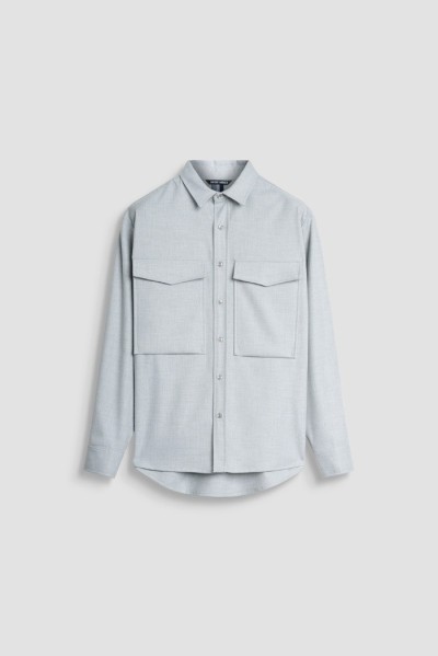 Antony Morato camicia relaxed fit in misto viscosa tocco caldo mmsl00777-fa600285 [80755918]