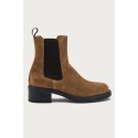 Frau beatles con tacco in pelle scamosciata Softy 82A5 [26f44fd6]