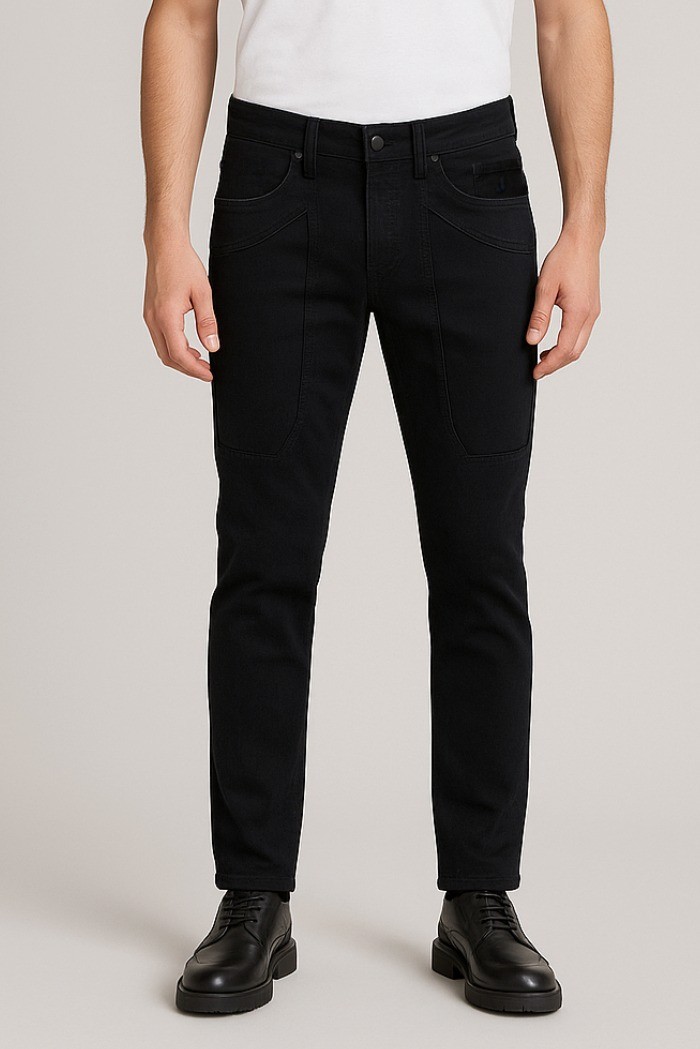 Jeckerson jeans 5 tasche toppa denim skinny James ai25juppa100james001 d116 [f9e11885]
