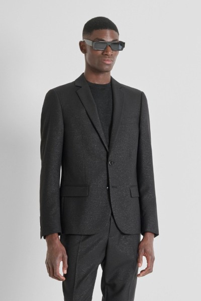 Antony Morato giacca regular fit in misto viscosa Luis mmjs00068-fa650369 [314c19f0]