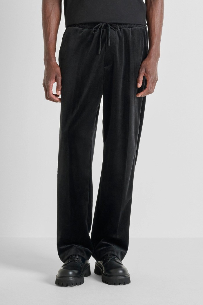 Antony Morato pantaloni in felpa relaxed fit effetto velluto mmfp00418-fa150228 [a9749187]