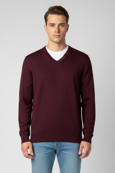 Baci & Abbracci maglia con scollo a V 450004 — 805219040076806_2