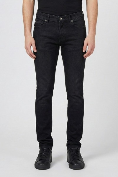 John Richmond jeans slim fit in denim nero Landis Uma25348je [c8d7af7f]