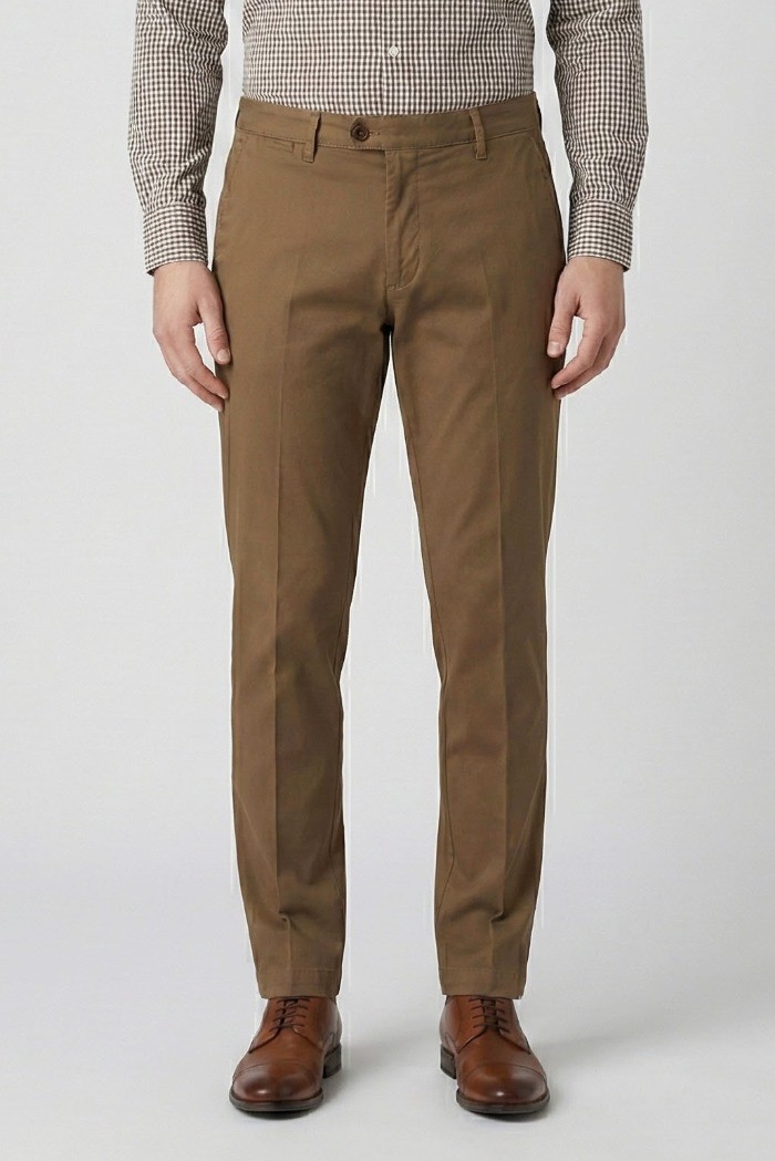 Moro pantalone chino capri in raso di cotone mi2612 [61ba438c]