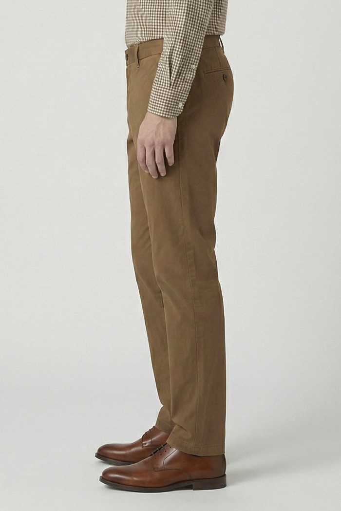 Moro pantalone chino capri in raso di cotone mi2612 [b89c0081]