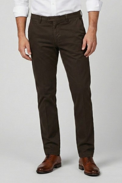 Moro pantalone chino capri in raso di cotone mi2612 [1c6e496e]
