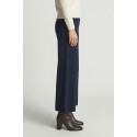 Sheis pantalone palazzo in maglia con riga d52010 [08c4923f]