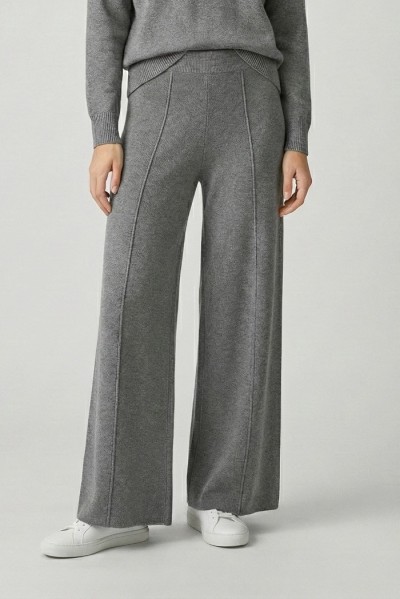 Sheis pantalone palazzo in maglia con riga d52010 — 805219040076693_4