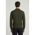 Lumberjack polo in maglia con logo ricamo 102217742 [9d4d55c6]