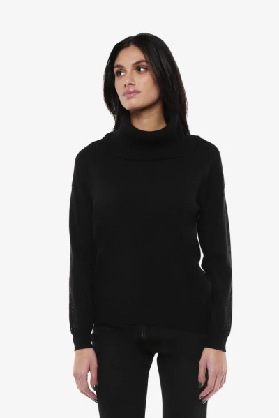 Datch maglia a collo alto in misto viscosa dw2679 — 805219040077607_2