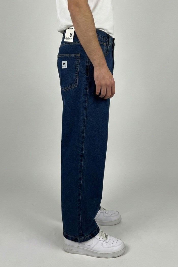 Londinese jeans baggy fit in denim di cotone Ld73-308c m49416 [21a201a9]