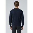 Nerovago maglia girocollo con lavorazione links 750141 [6d2026ab]