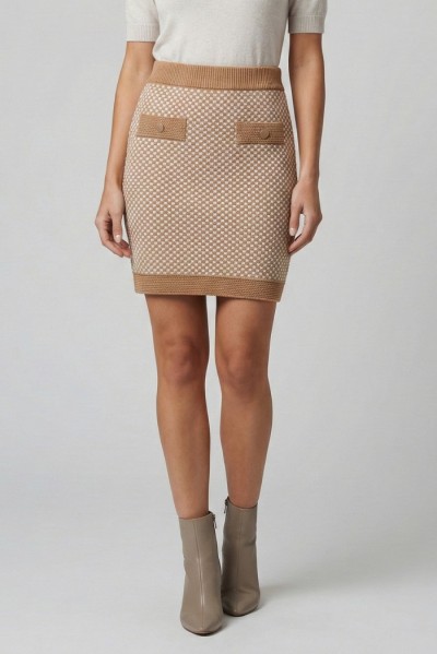 Fly Girl gonna in maglia con bottoni 7672/01 [5484e06f]