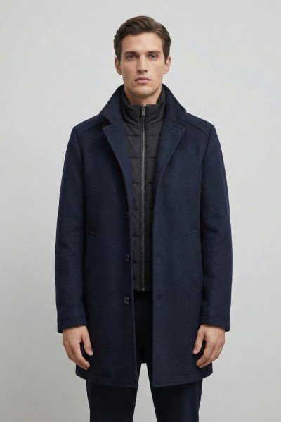 Milestone cappotto con pettorina interna msduran11245 [0d91220f]