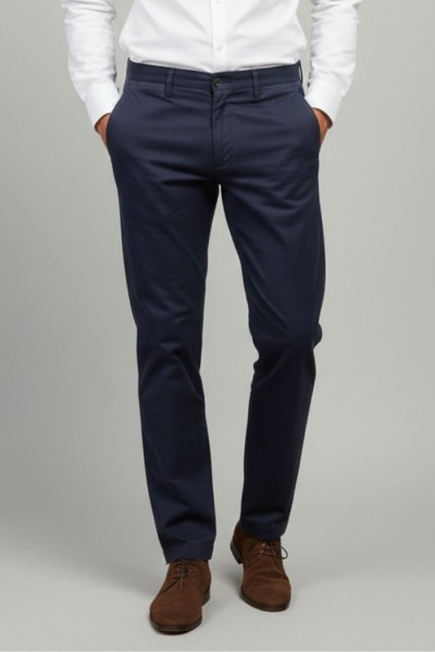 Four.ten Industry pantalone chino in cotone elasticizzato T901-100127 [dc312c49]