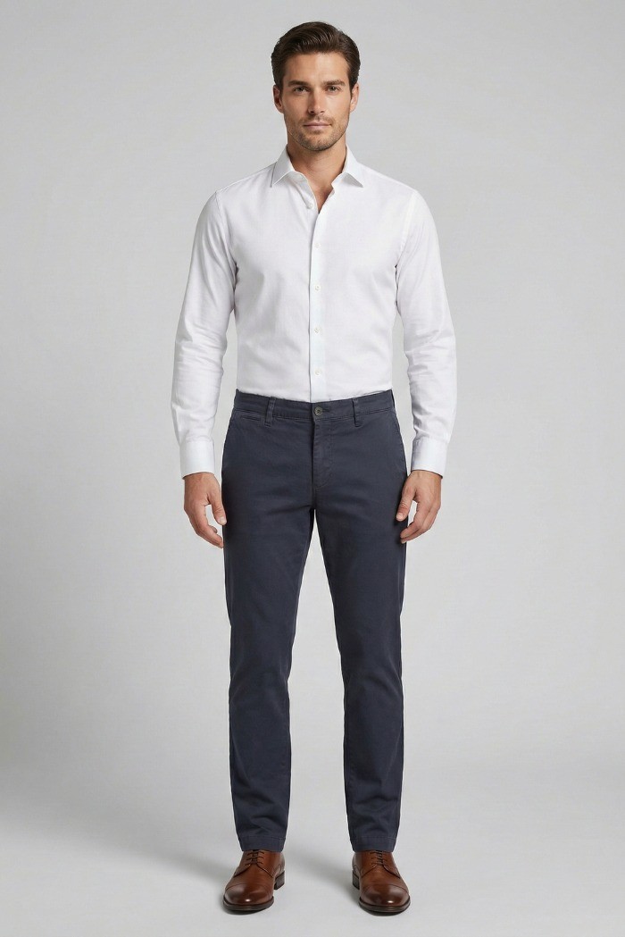 Four.ten Industry pantalone chino in cotone elasticizzato T910-100127 [da287601]