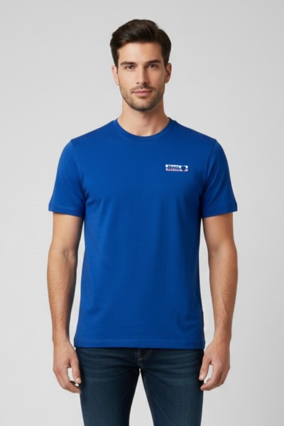 Blauer t-shirt in cotone Bosworth 26sbluh02285-007480 [0204d9a9]