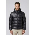 Blauer giubbetto termosaldato con cappuccio Charles 26sbluc02179-007104 [55b0fa66]