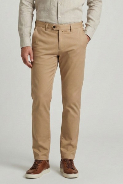 Squad2 pantalone chino con risvolto in misto cotone Napoli126033 [aba2324e]