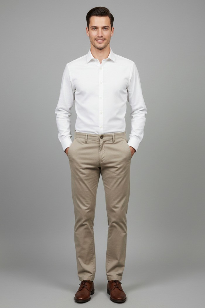 Four.ten Industry pantalone chino slim fit T910-200018 [60bcb1a2]