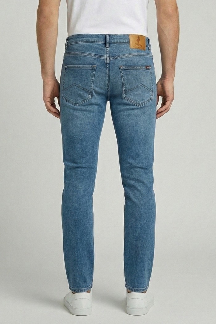 MCS jeans slim fit in denim di cotone stretch 13mdm100-05201 [fa0061d1]