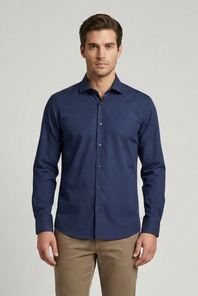 Paul Matthew camicia custom fit in cotone 1612-ci2 [cb4b15cc]
