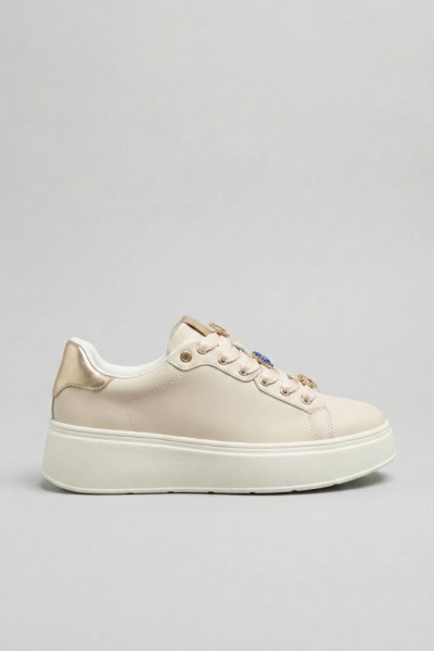 Gold & Gold sneaker con dettaglio gioiello GB1045 [bffbcae9]